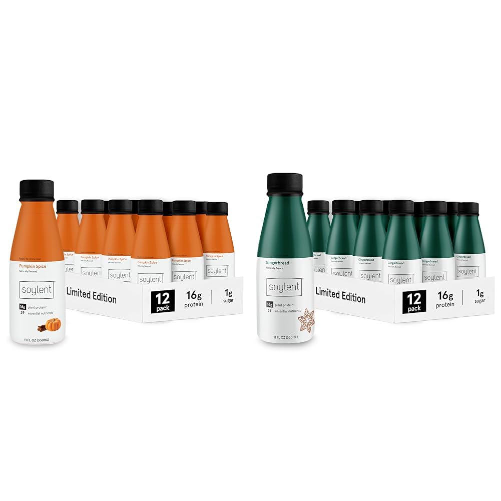 Amazon.com : Soylent Complete Meal Replacement Shake Holiday